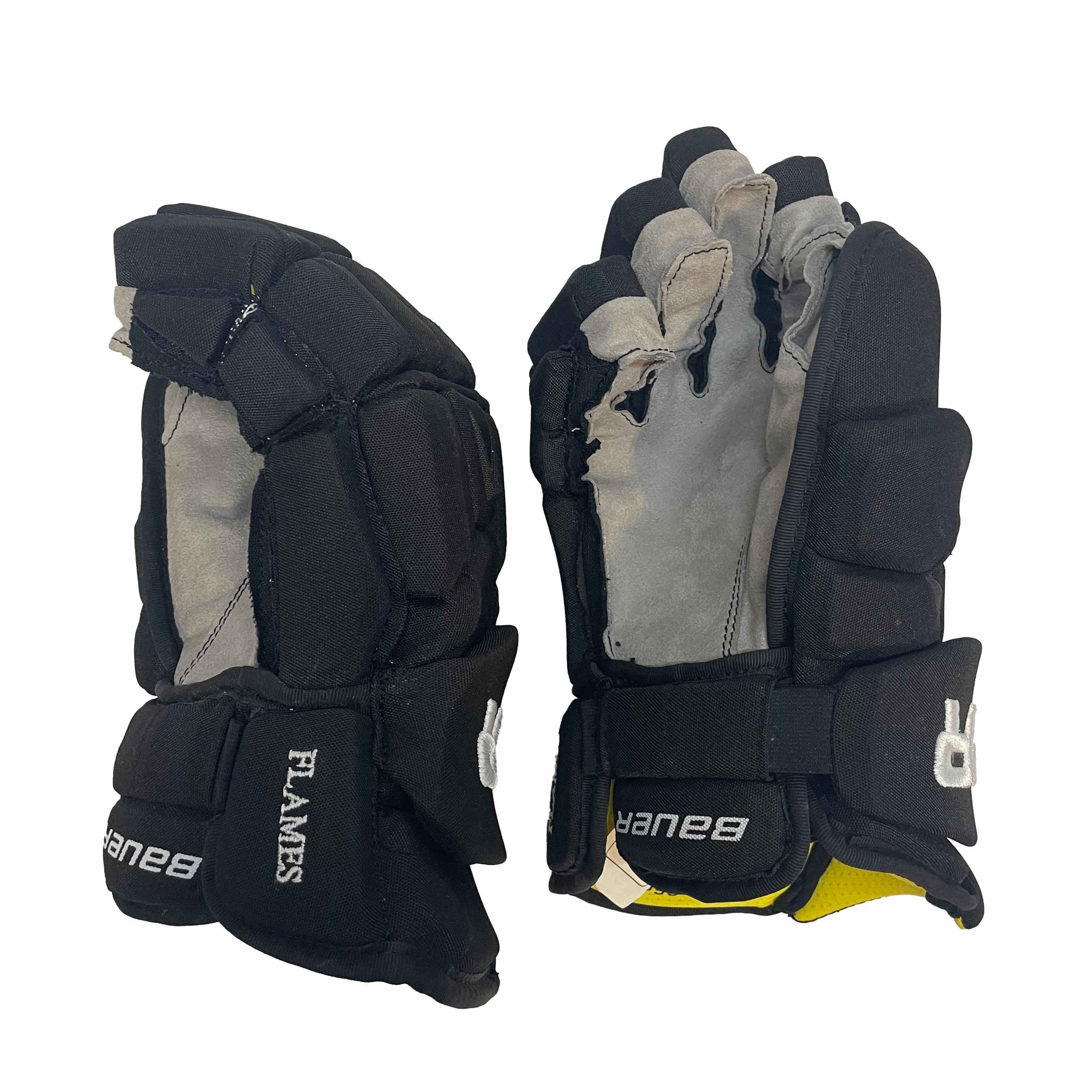 Bauer Supreme 1S - NHL Pro Stock Glove - Calgary Flames (Black)